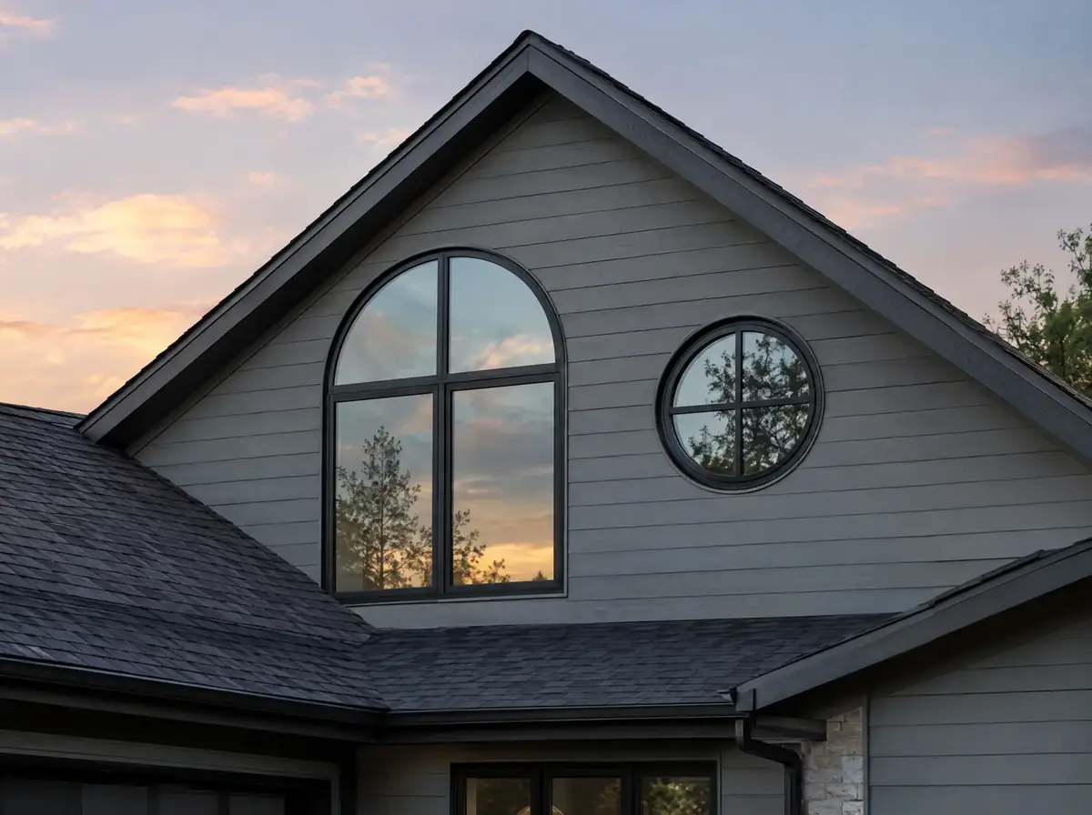Arched and round specialty windows